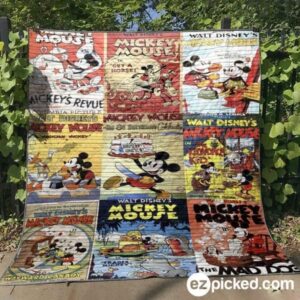 Mickey Poster Quilt Blanket Tt99  Quilt